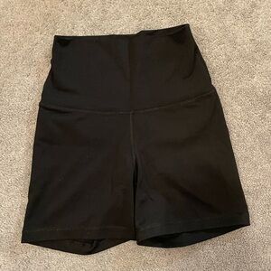 90 Degree By Reflex Women's Black Bike Shorts